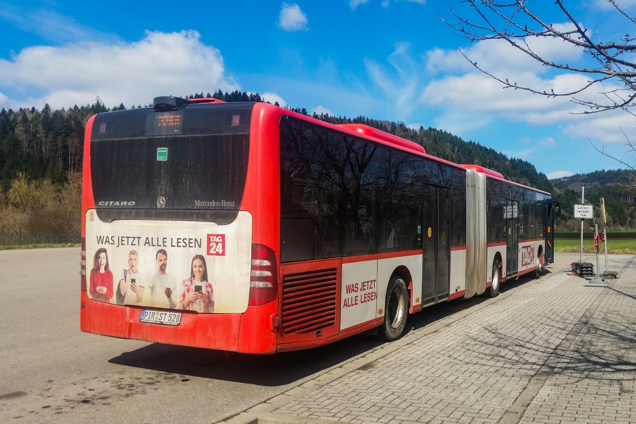 Saxony, Mercedes-Benz O530G Citaro facelift G Nr PIR-ST 528