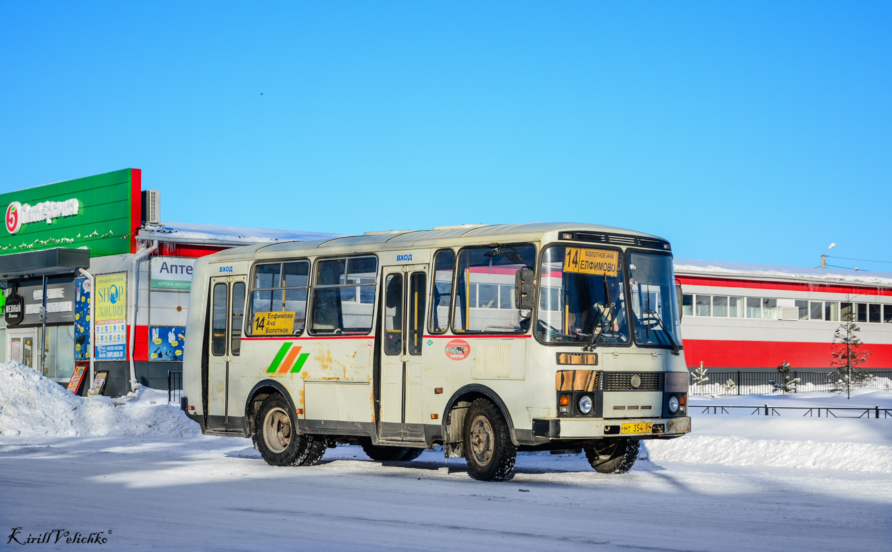 Новосибирская область, ПАЗ-32054 № МТ 354 54