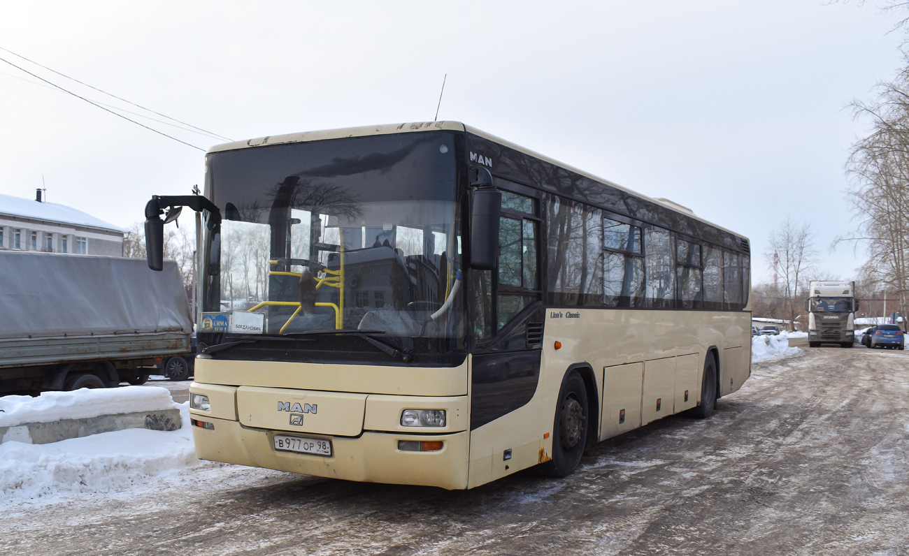 Свердловская область, MAN A72 Lion's Classic SÜ313 № В 977 ОР 98