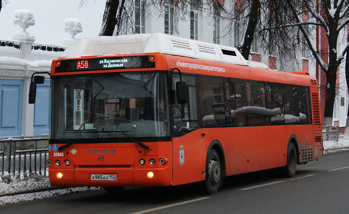 Нижегородская область, ЛиАЗ-5292.67 (CNG) № 32043