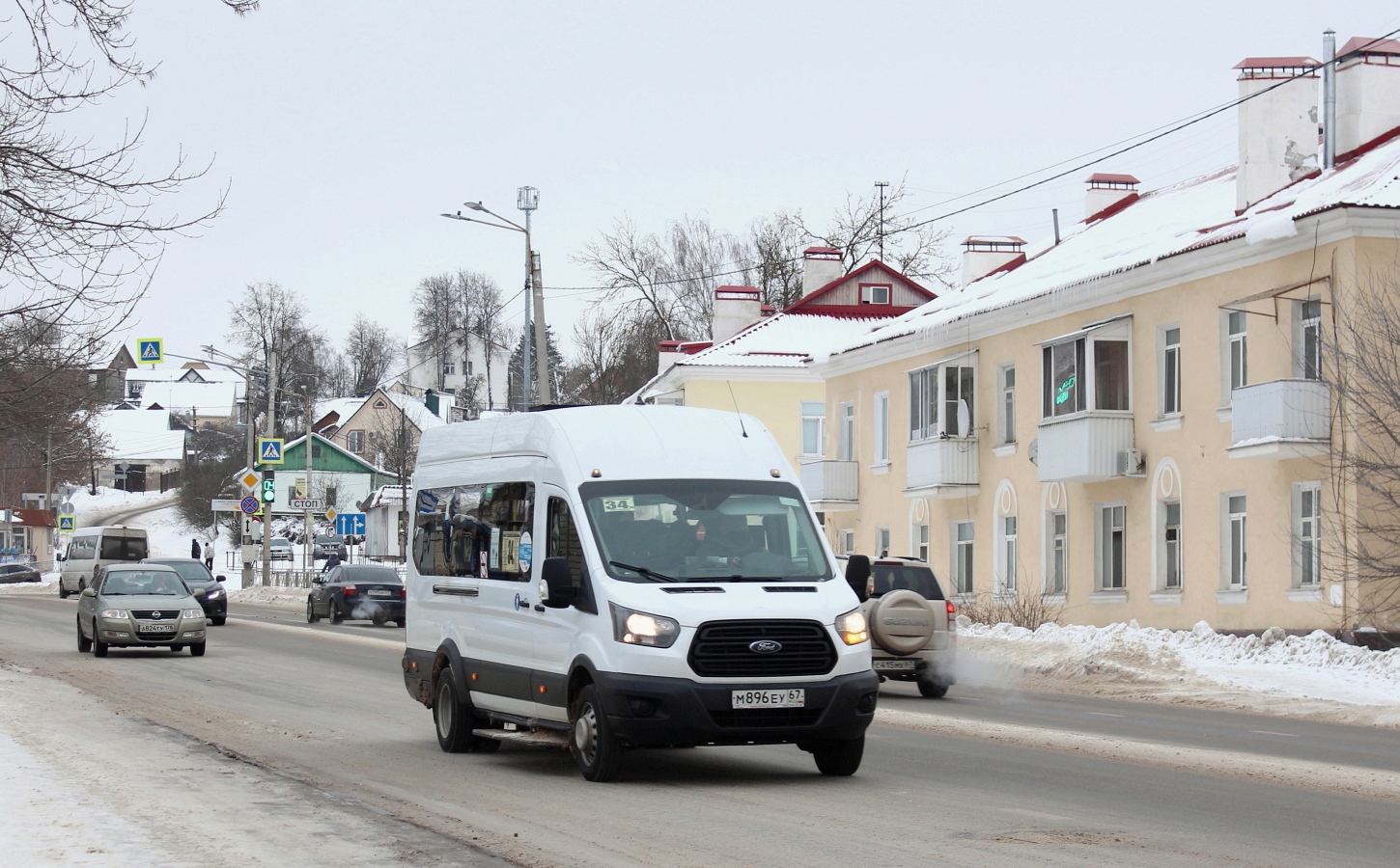 Смоленская область, Нижегородец-222709 (Ford Transit FBD) № М 896 ЕУ 67