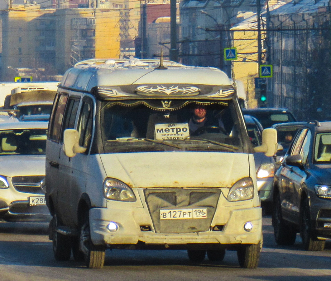 Свердловская область, ГАЗ-322132 (XTH, X96) № В 127 РТ 196