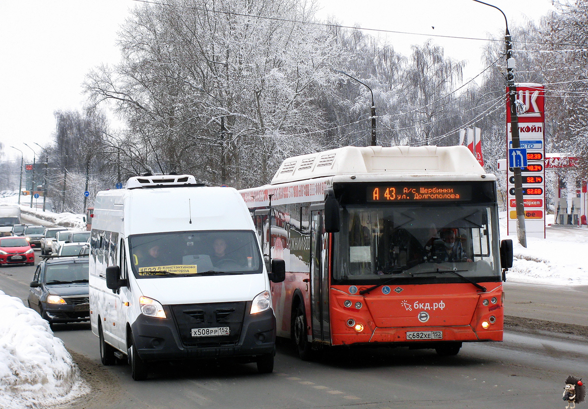 Нижегородская область, Луидор-225053 (ГАЗ A65R52, A69R52) № Х 508 РР 152