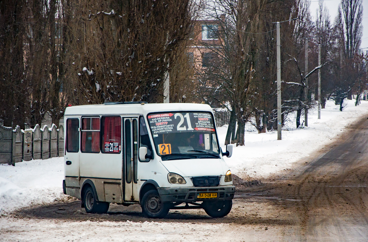 Кировоградская область, БАЗ-2215 "Дельфин" № BA 0408 AA