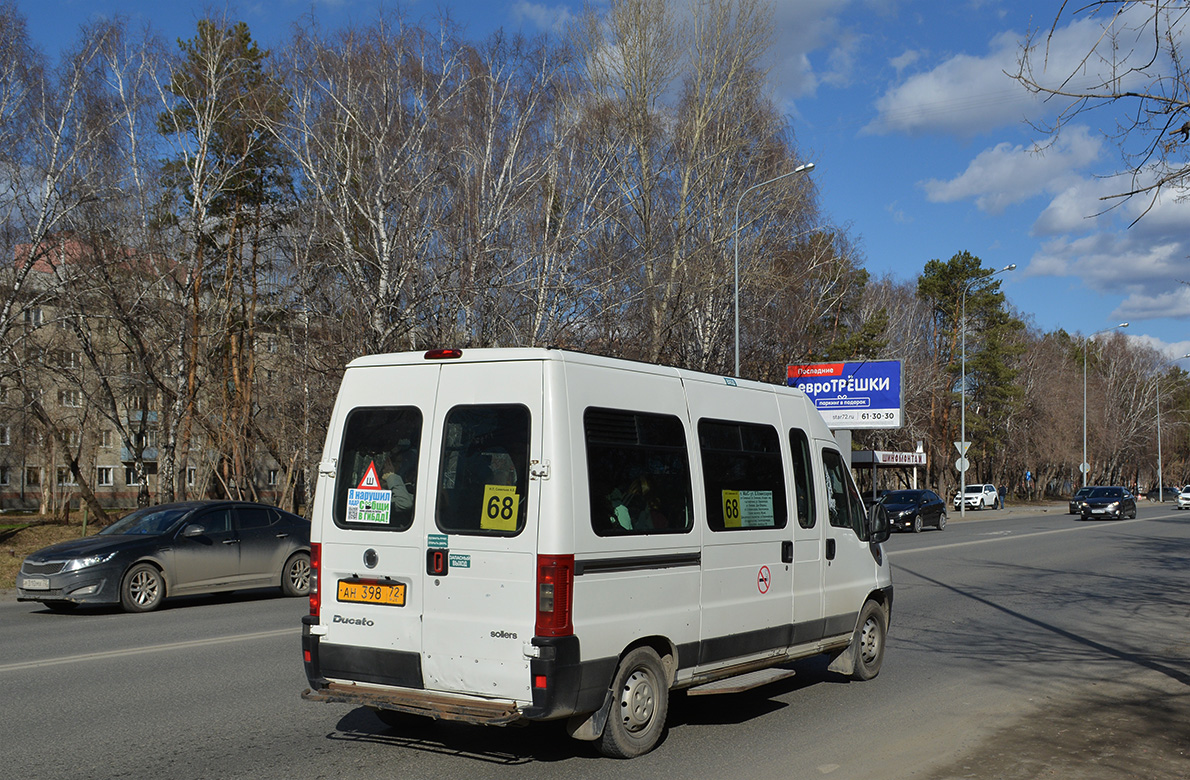 Тюменская область, FIAT Ducato 244 CSMMC, -RT № АН 398 72