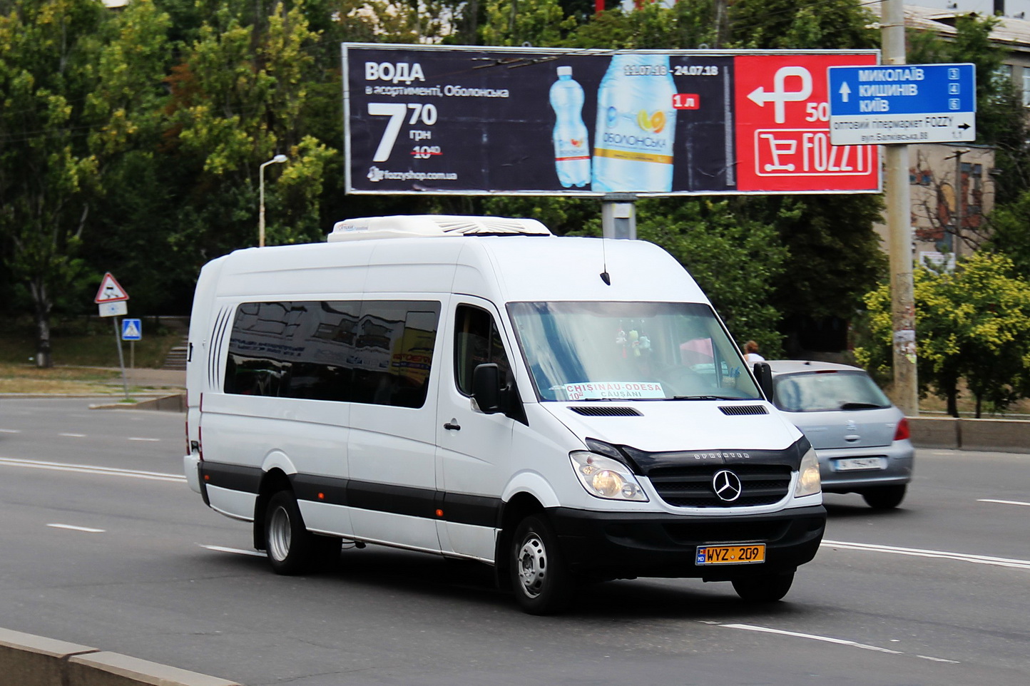 Молдавия, Mercedes-Benz Sprinter W906 515CDI № WYZ 209