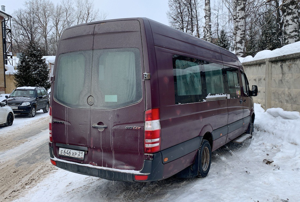 Чувашия, Луидор-22360C (MB Sprinter) № Е 646 ХР 21