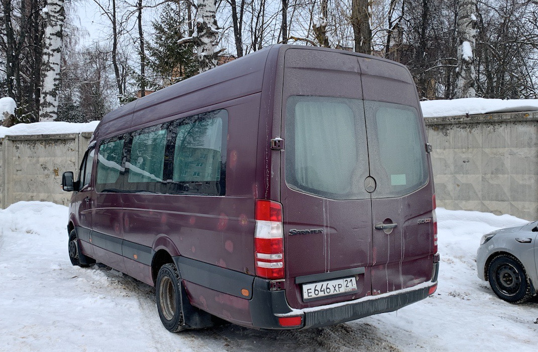 Чувашия, Луидор-22360C (MB Sprinter) № Е 646 ХР 21