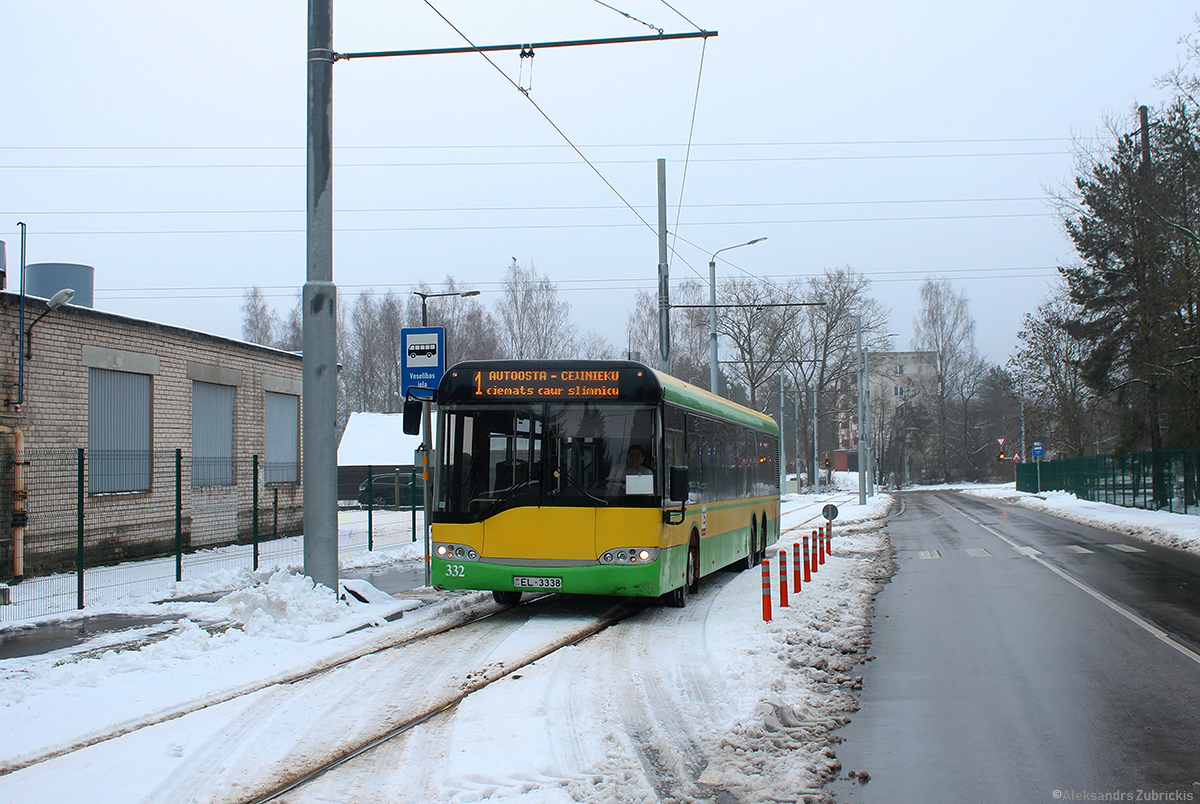 Латвия, Solaris Urbino I 15 № 332