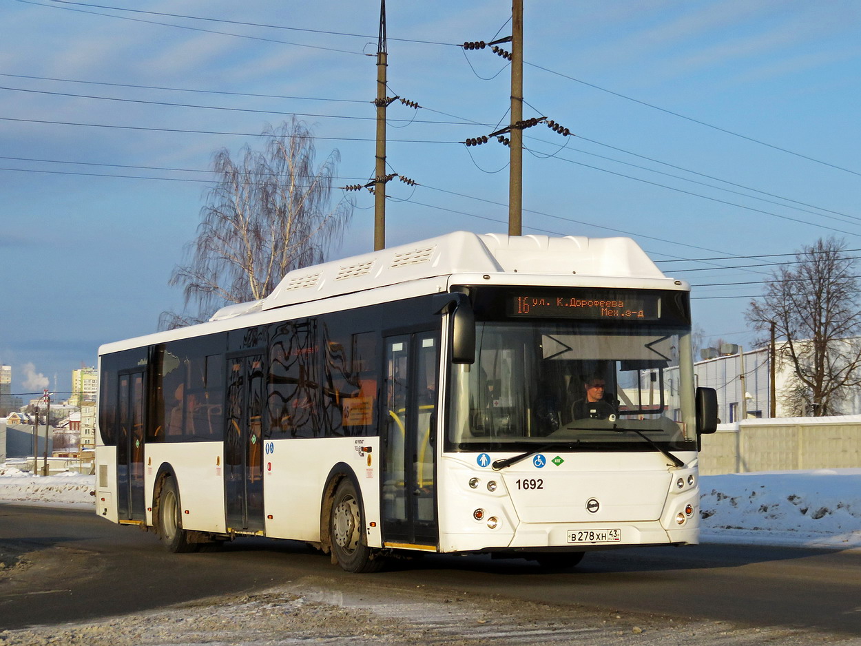 Кировская область, ЛиАЗ-5292.67 (CNG) № х692