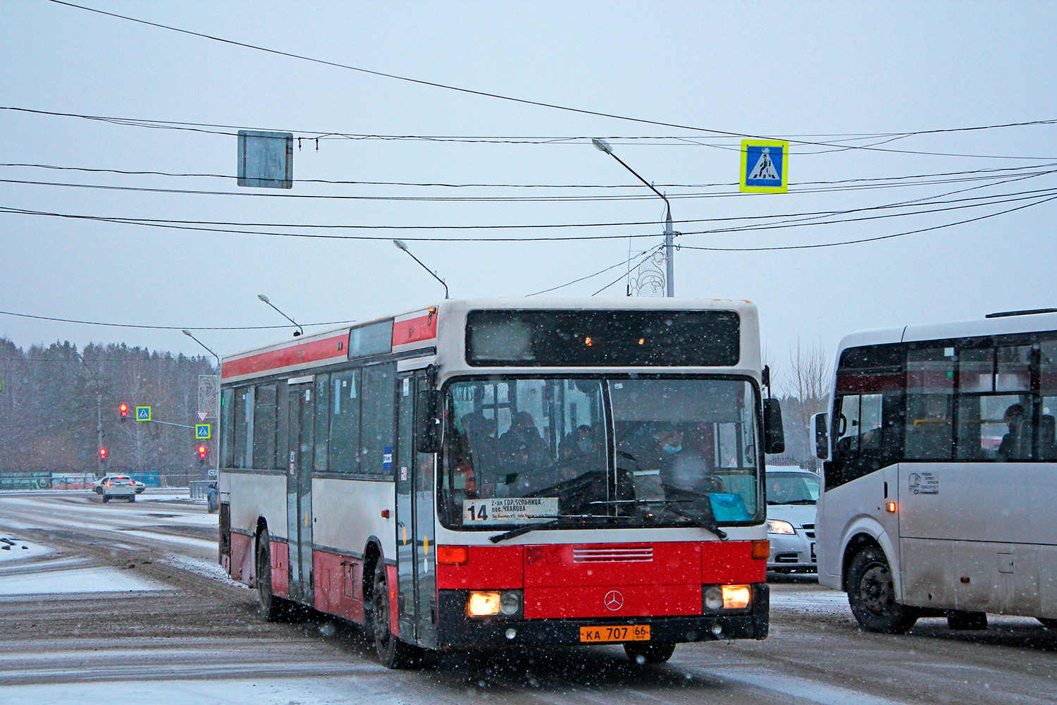 Свердловская область, Mercedes-Benz O405N № КА 707 66