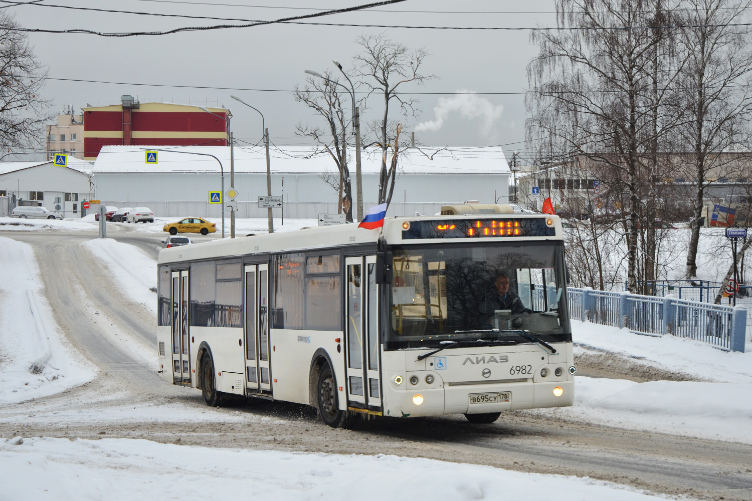 Санкт-Петербург, ЛиАЗ-5292.60 № 6982