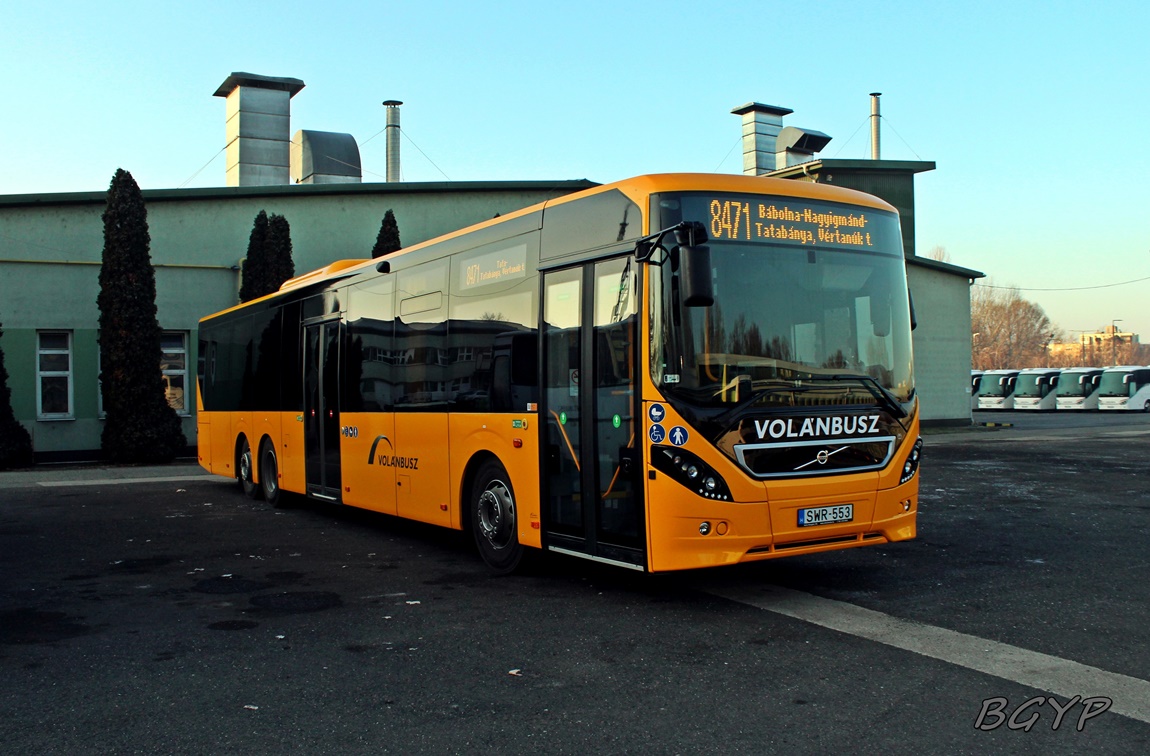 Венгрия, Volvo 8900BLE № SWR-553