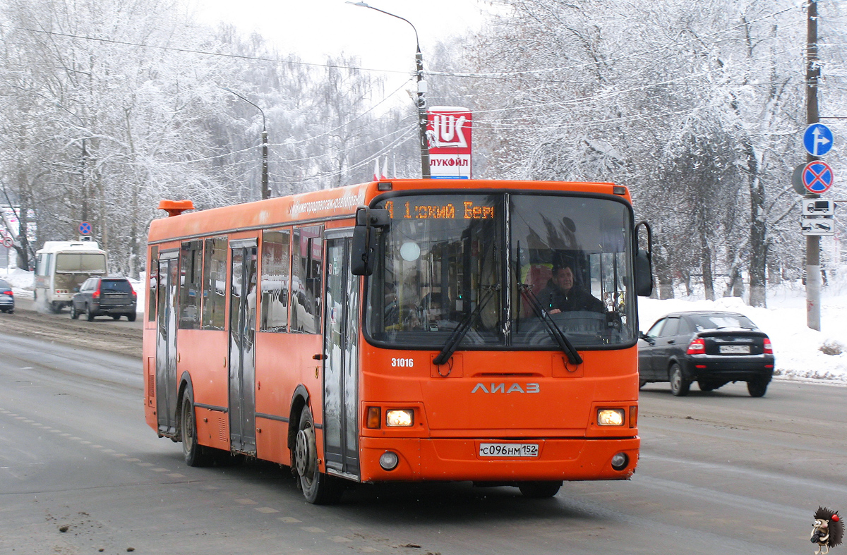 Нижегородская область, ЛиАЗ-5293.60 № 31016