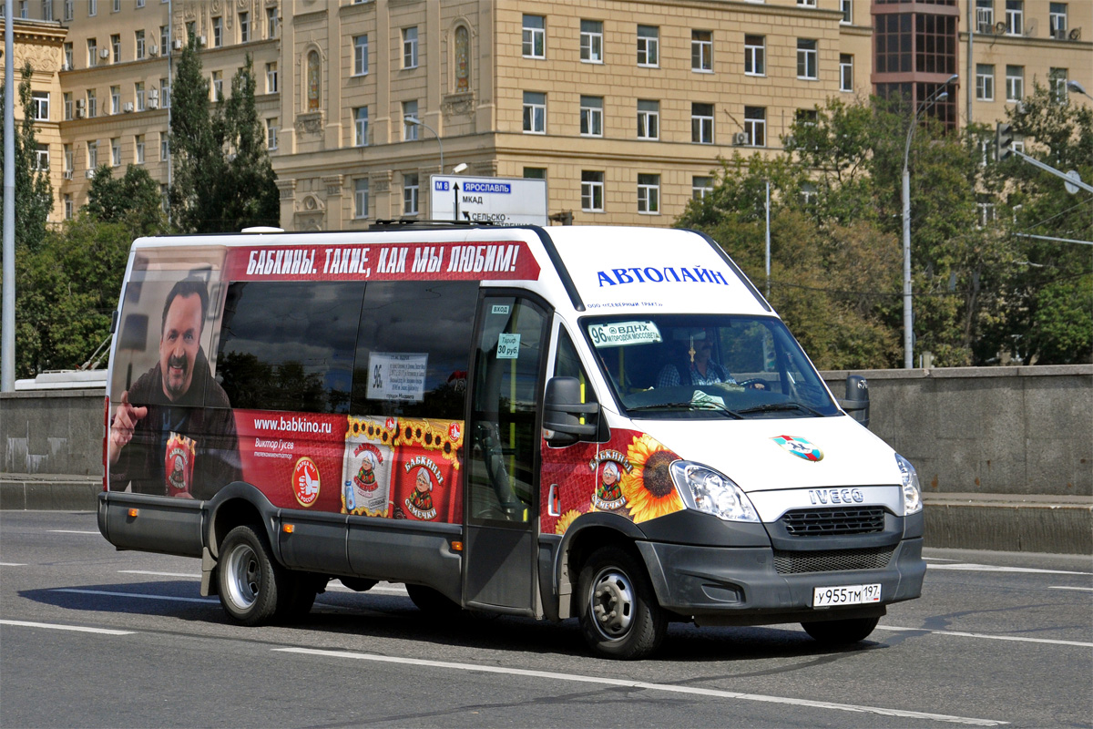 Москва, Нижегородец-2227UU (IVECO Daily) № У 955 ТМ 197