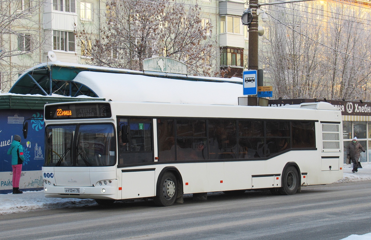 Udmurtia, MAZ-103.486 č. А 412 МТ 18