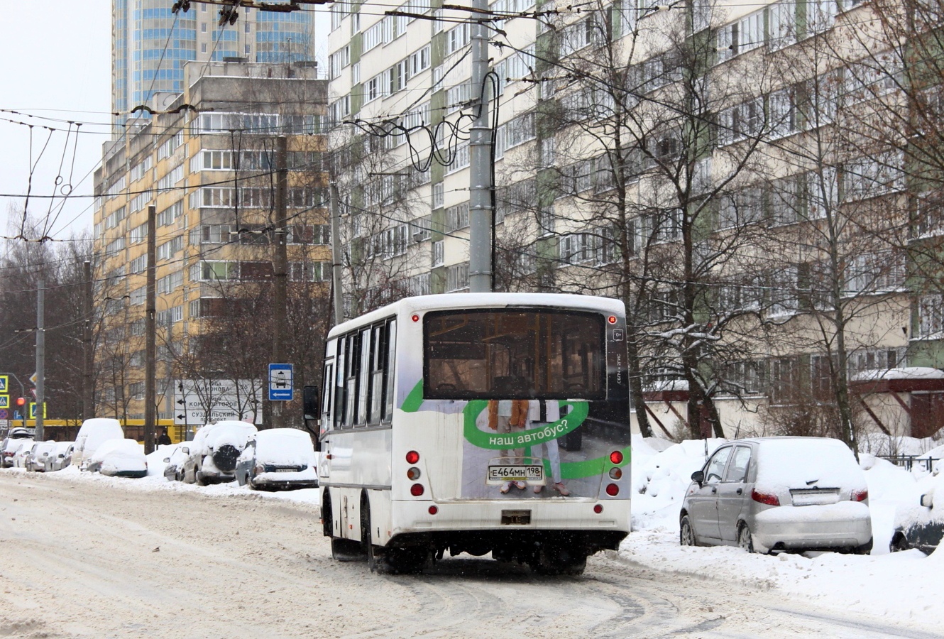 Санкт-Петербург, ПАЗ-320402-05 "Вектор" № Е 464 МН 198