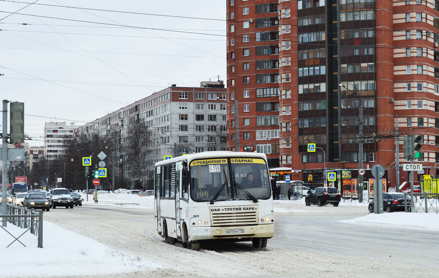 Санкт-Петербург, ПАЗ-320402-05 № В 311 НУ 178