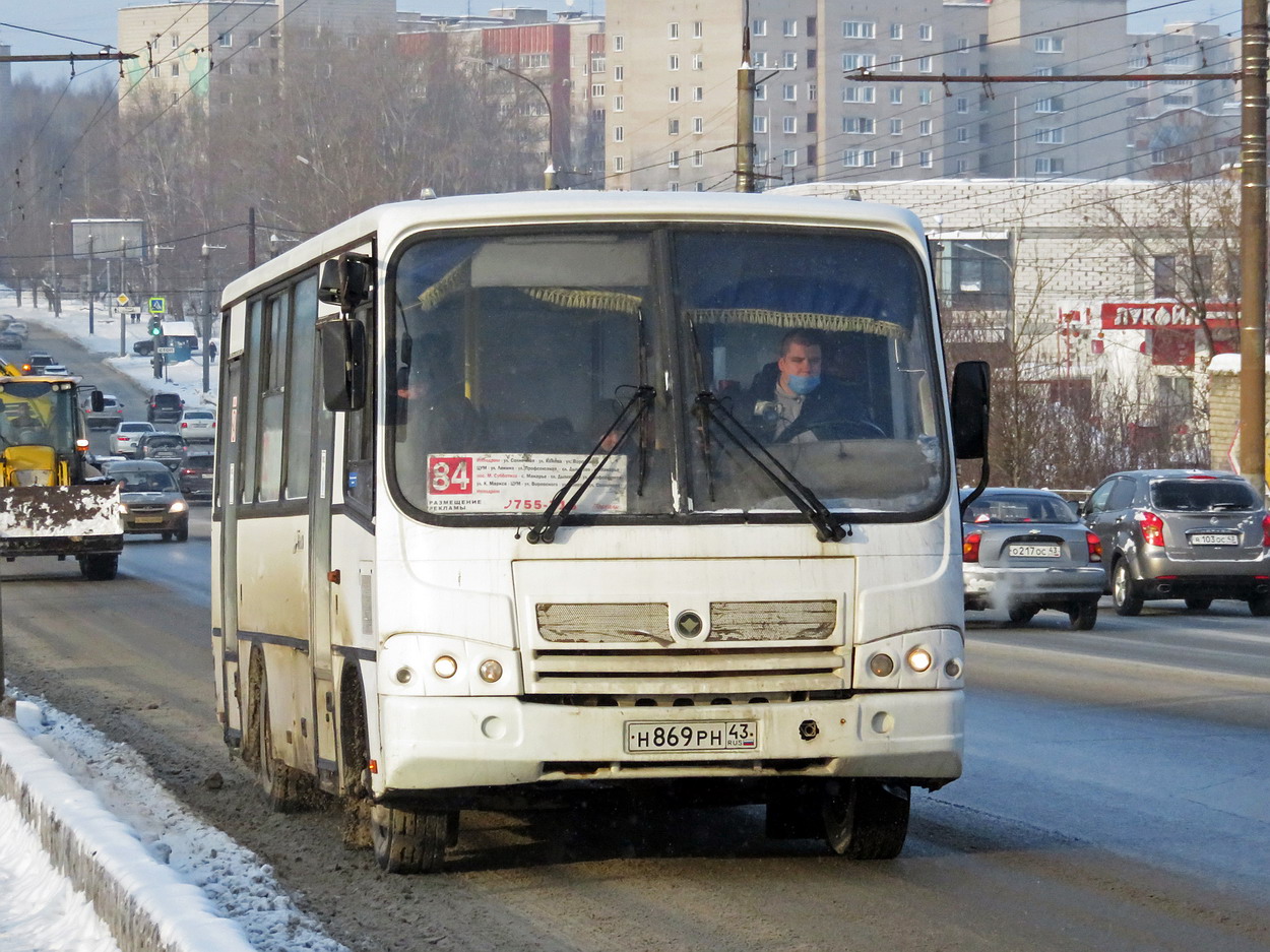 Кировская область, ПАЗ-320402-05 № Н 869 РН 43