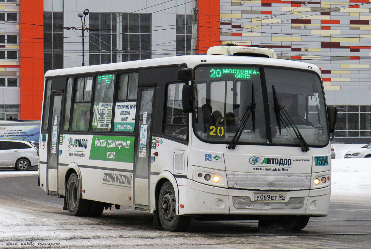 Омская область, ПАЗ-320412-14 "Вектор" № 7517