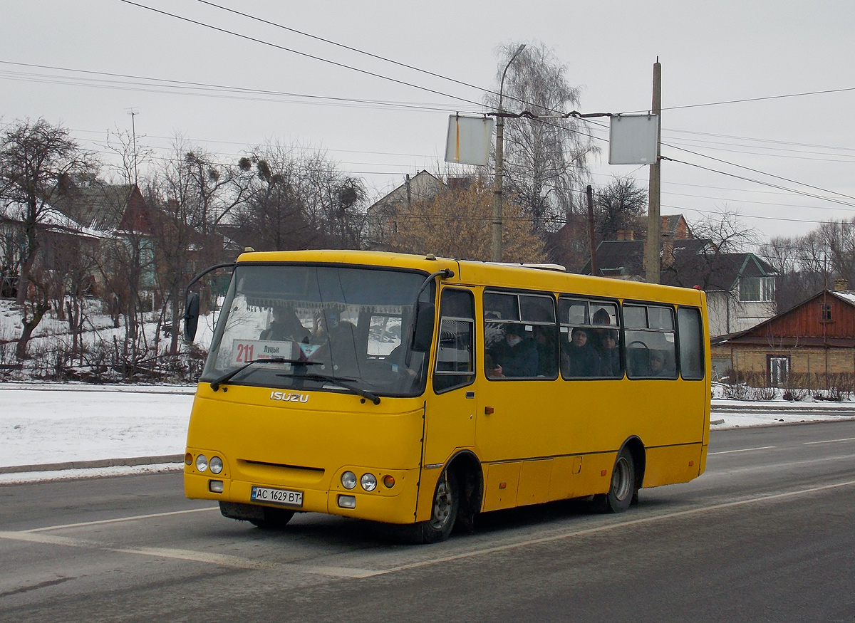 Волынская область, Богдан А092 (Y99-C39) № AC 1629 BT