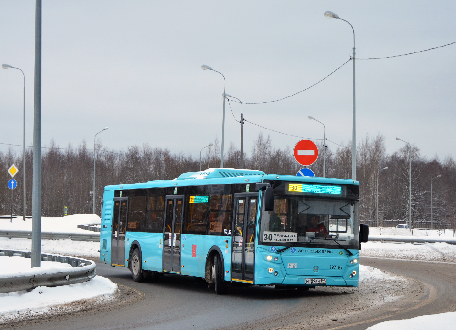 Санкт-Петербург, ЛиАЗ-5292.67 (LNG) № М 189 ЕМ 198