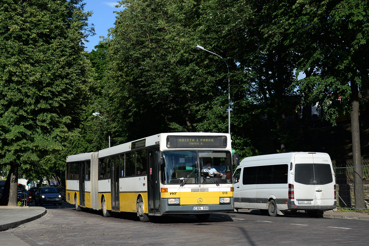 Литва, Mercedes-Benz O405G № 519