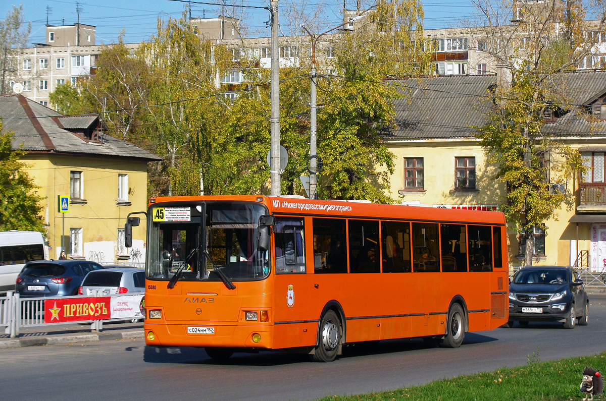 Нижегородская область, ЛиАЗ-5293.60 № 15380