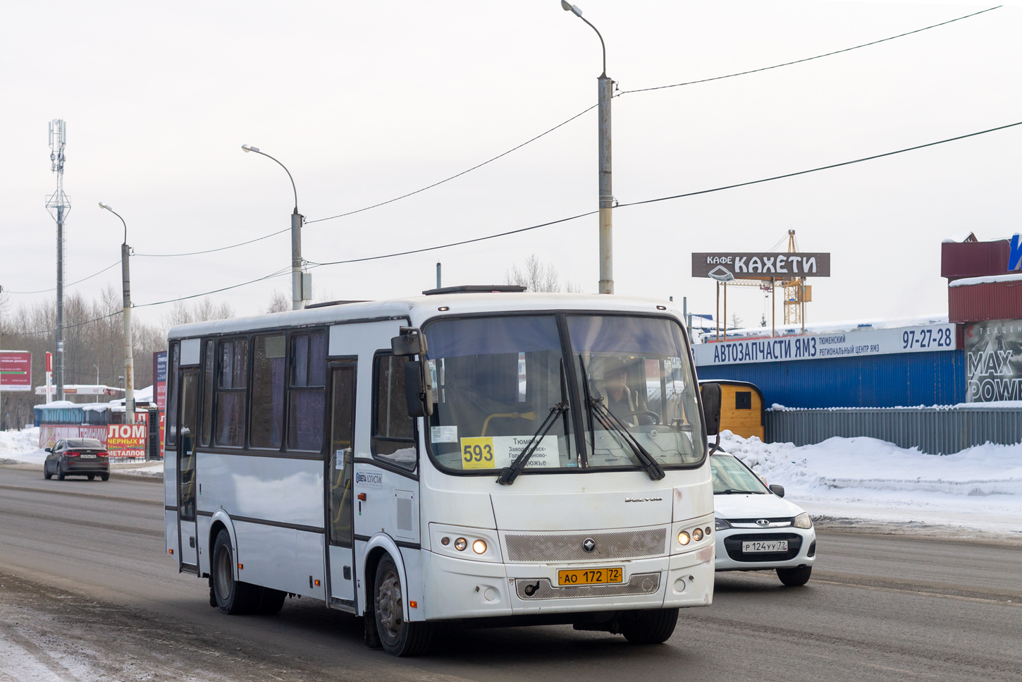 Тюменская область, ПАЗ-320412-05 "Вектор" № АО 172 72