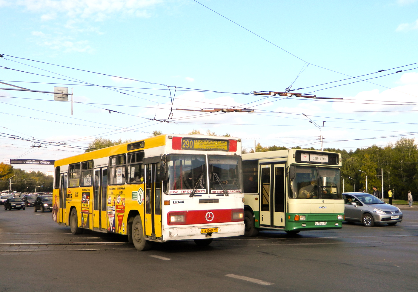 Bashkortostan, Mercedes-Benz O325 # ЕА 048 02