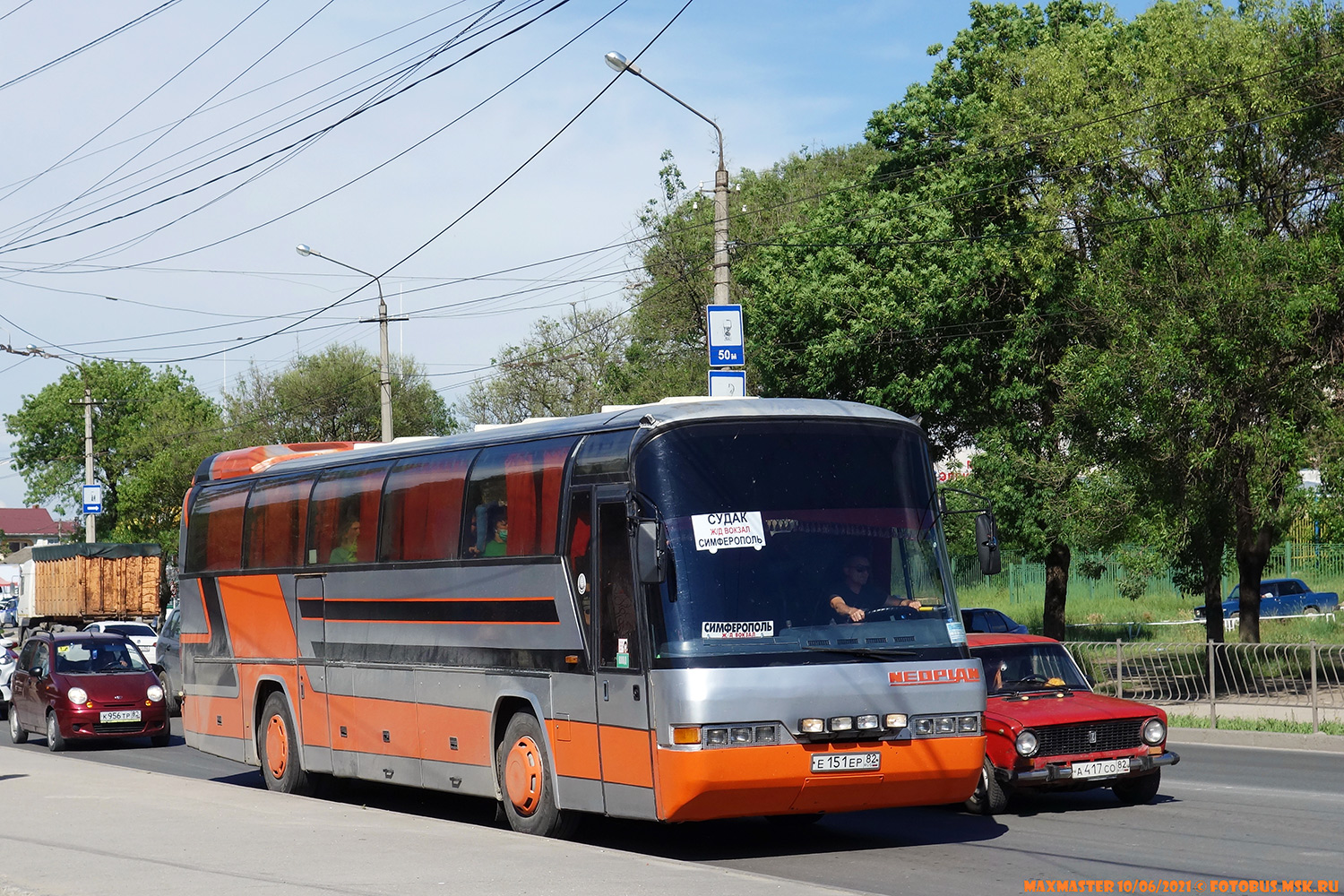 Республика Крым, Neoplan N216H Jetliner № Е 151 ЕР 82