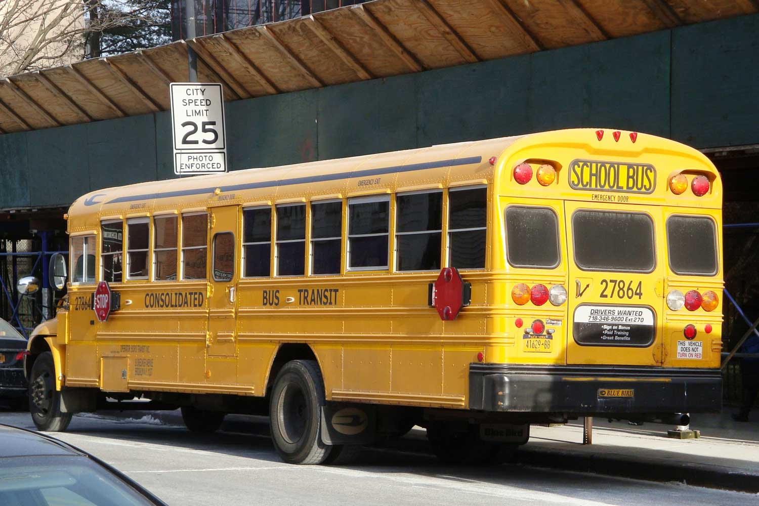 США, Blue Bird Conventional № 27864