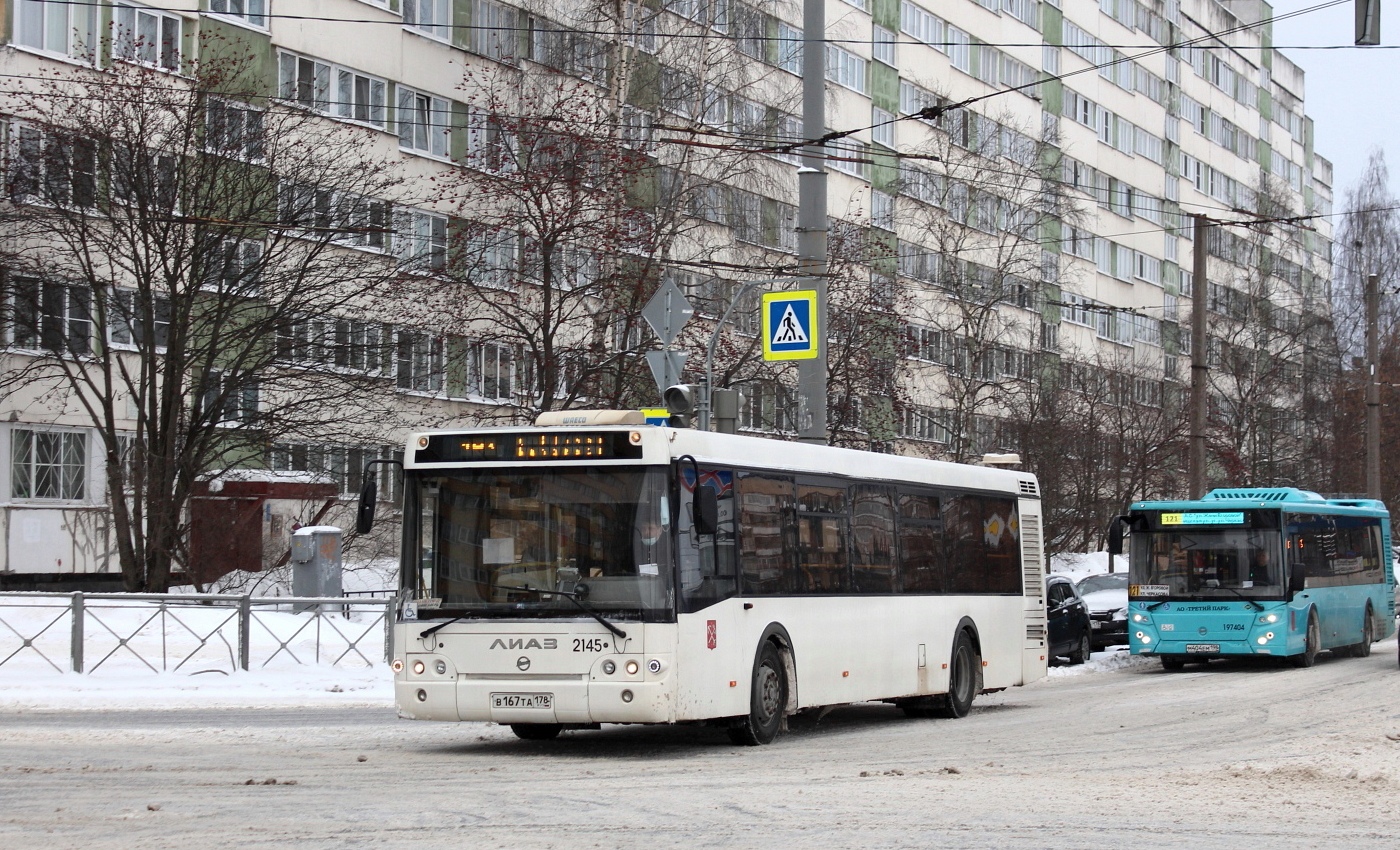 Санкт-Петербург, ЛиАЗ-5292.60 № 2145