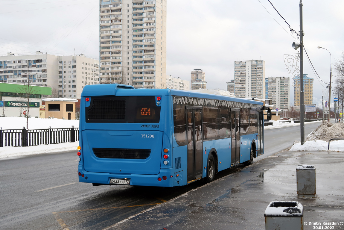 Moscow, LiAZ-5292.22 (2-2-2) # 151208