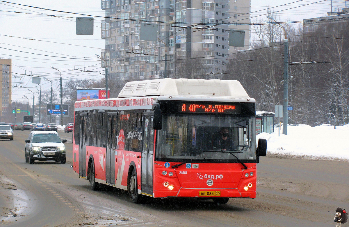 Нижегородская область, ЛиАЗ-5292.67 (CNG) № 21867