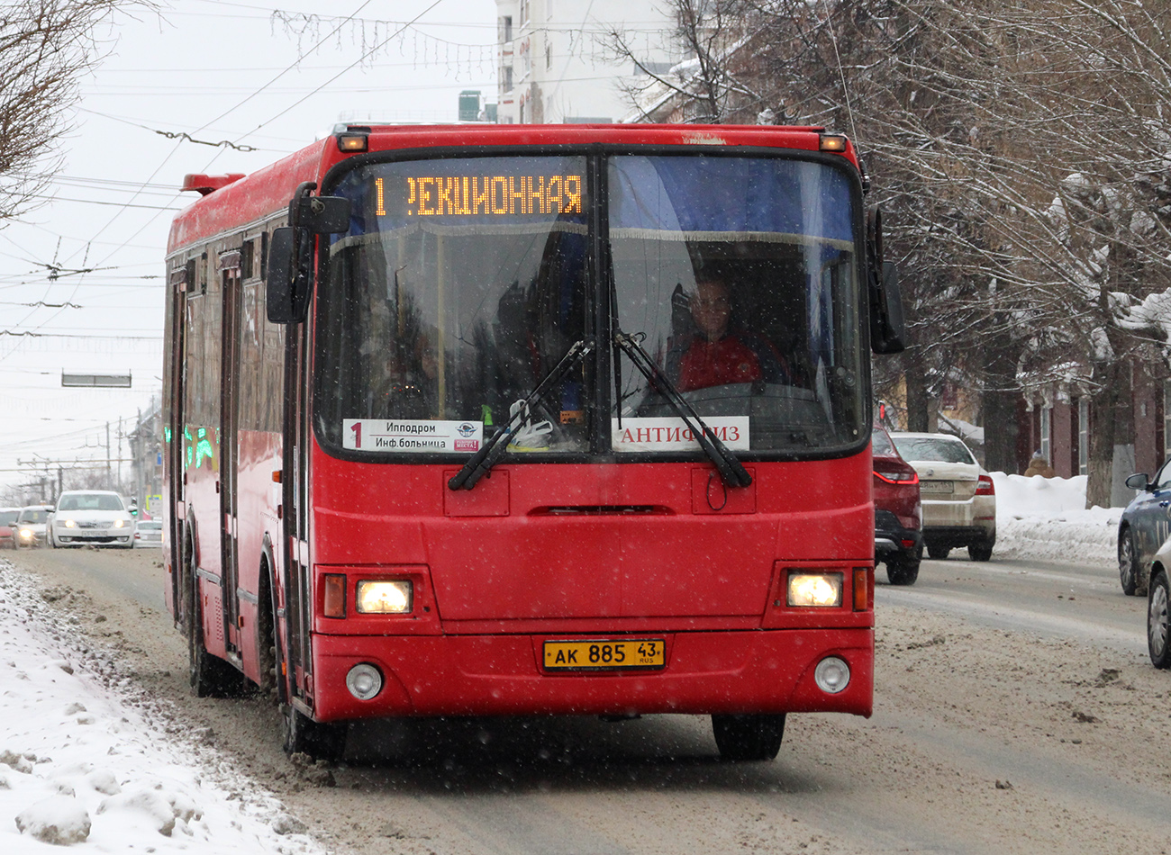 Кировская область, ЛиАЗ-5256.53 № АК 885 43