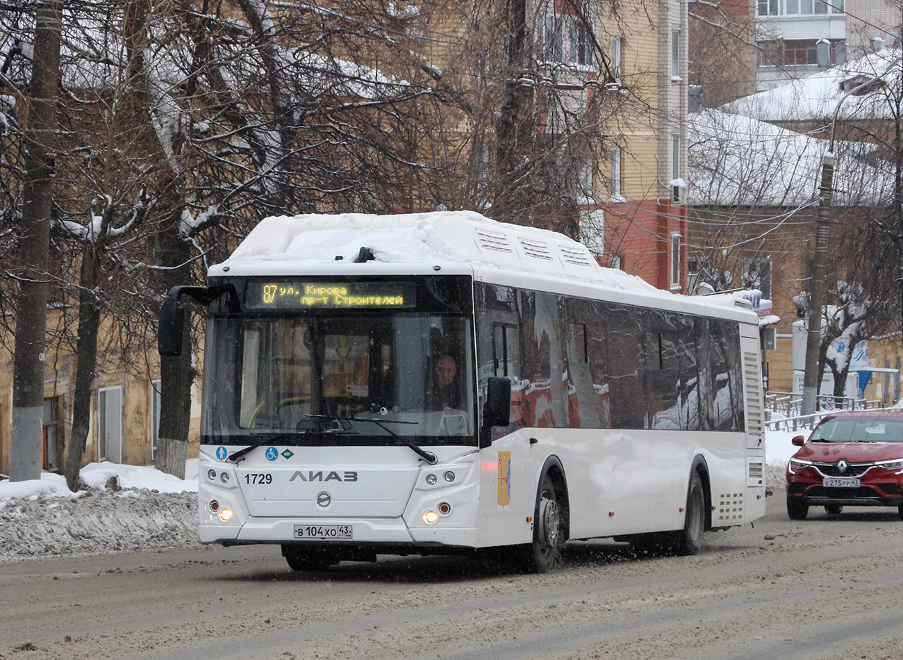 Кировская область, ЛиАЗ-5292.67 (CNG) № х729