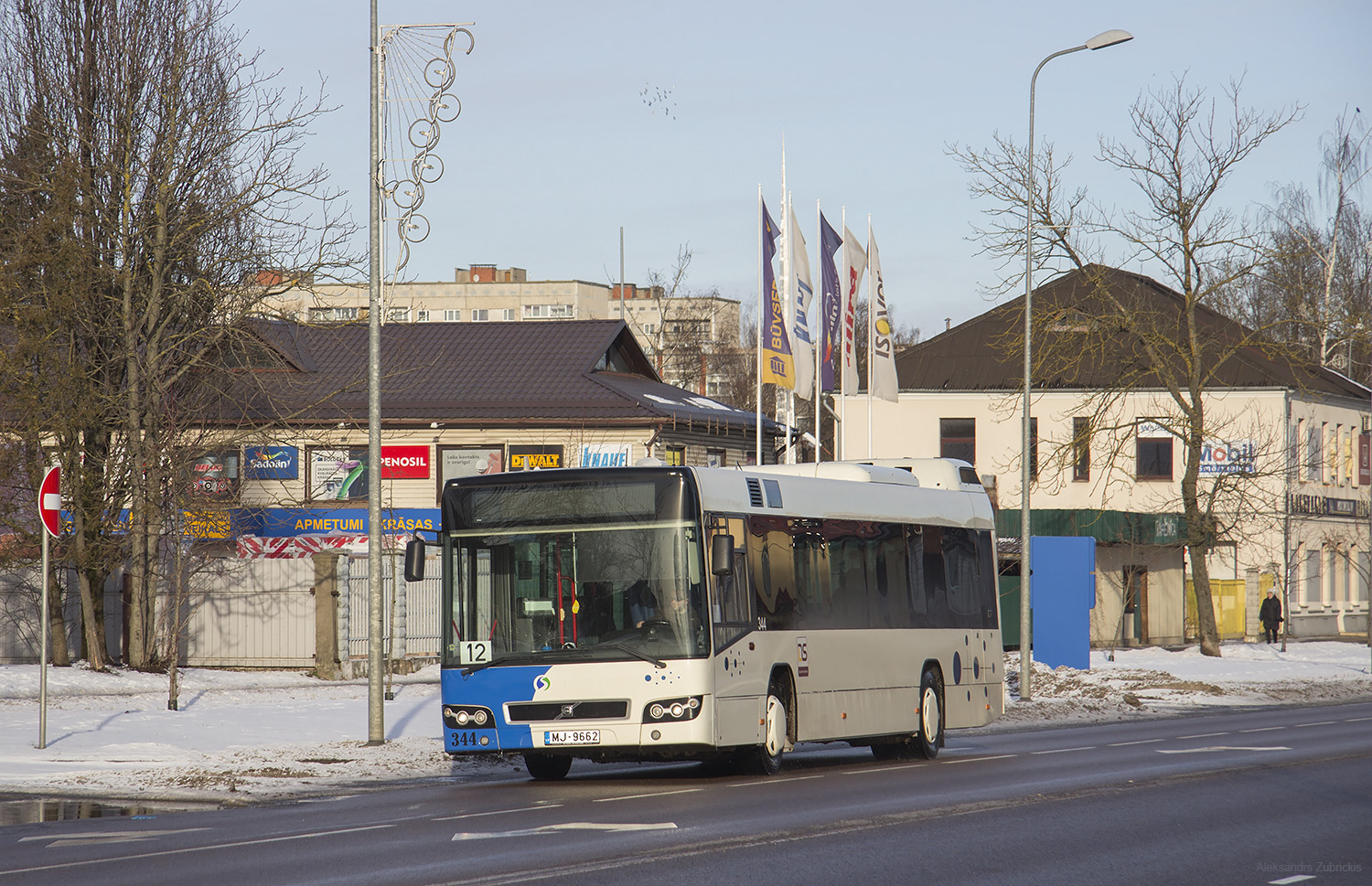 Латвия, Volvo 7700 № 344