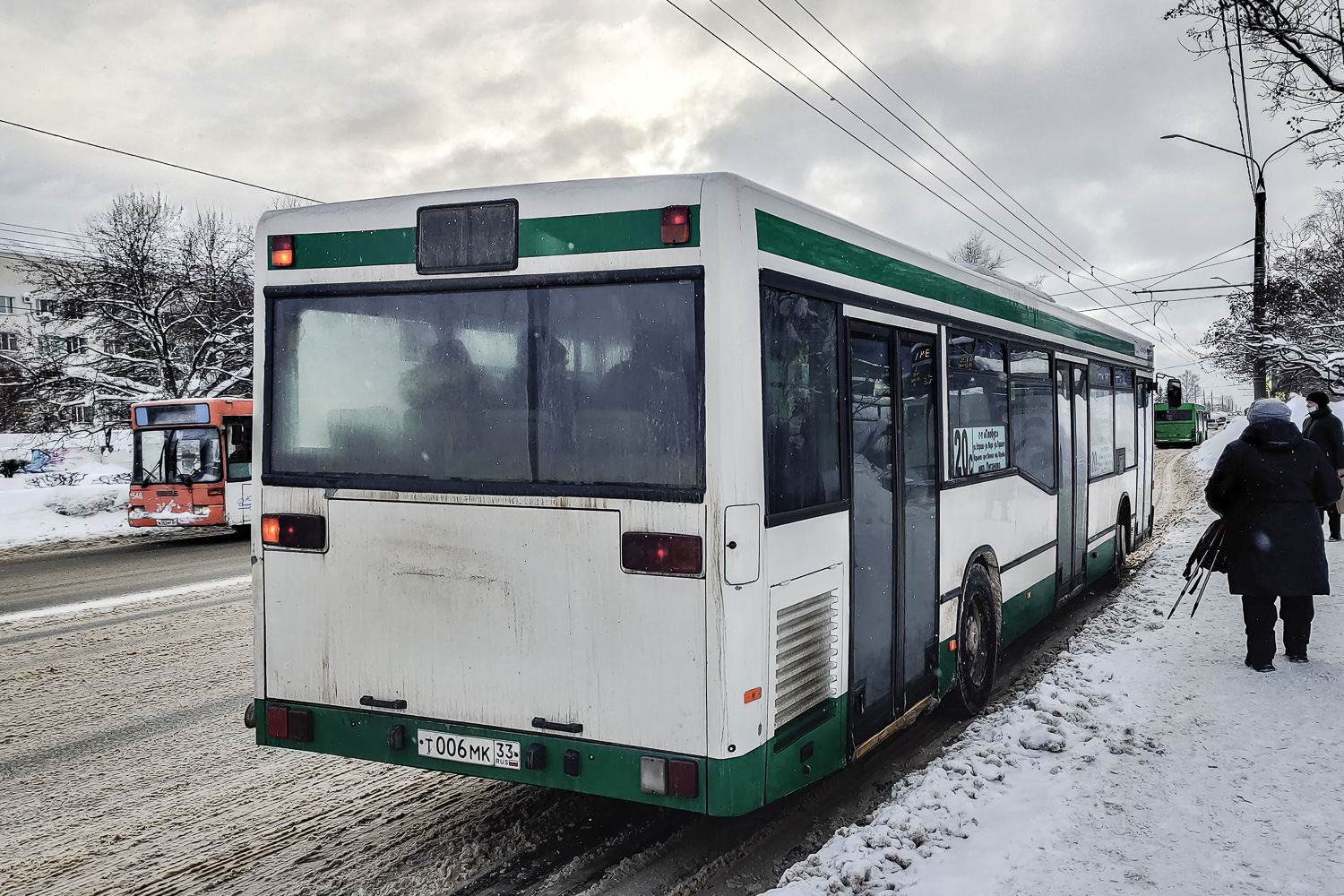 Vladimir region, Mercedes-Benz O405N2 č. Т 006 МК 33