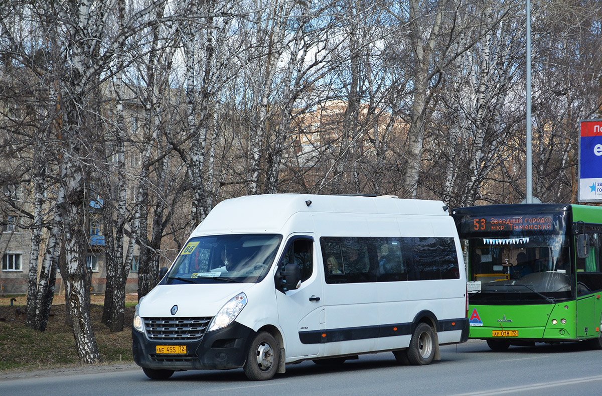 Тюменская область, Renault Master № АЕ 455 72