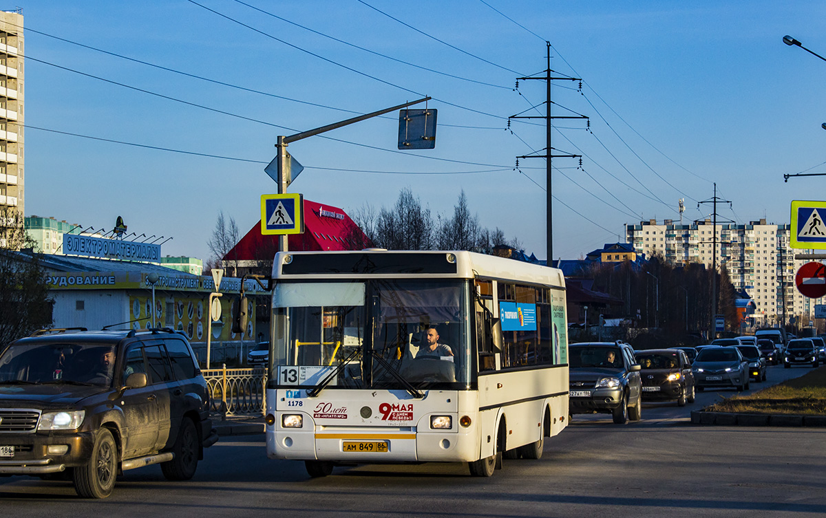 Ханты-Мансийский АО, ПАЗ-3237-05 № 1178