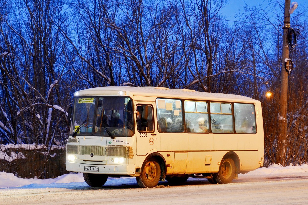 Архангельская область, ПАЗ-320540-22 № 3008