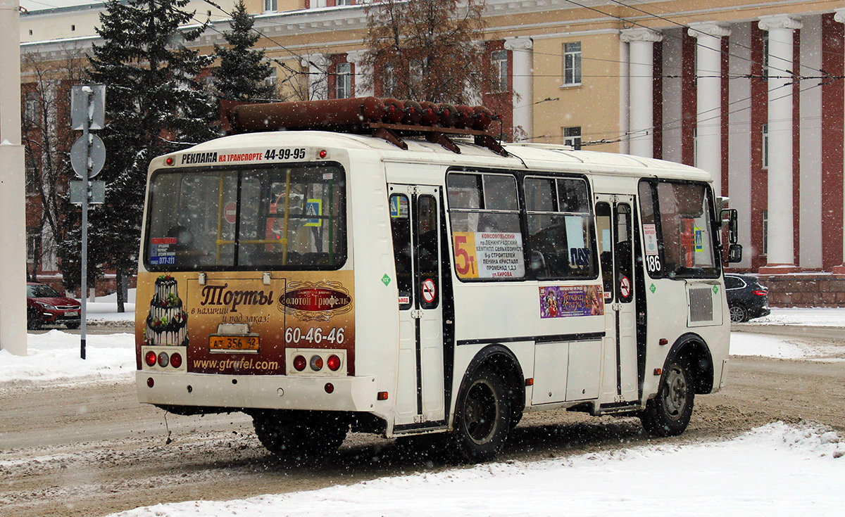 Kemerovo region - Kuzbass, PAZ-32054 # 186