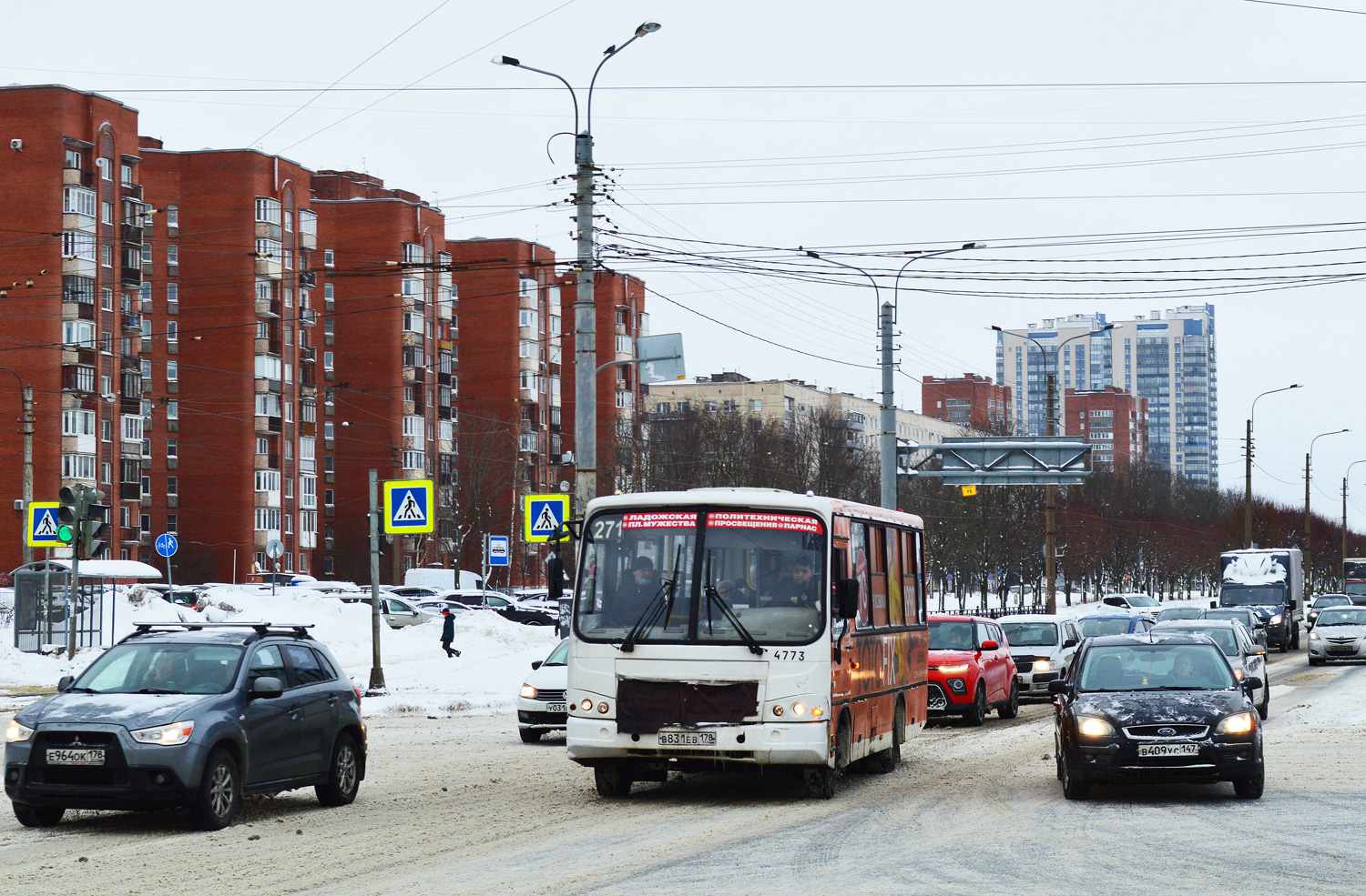 Санкт-Петербург, ПАЗ-320402-03 № n773