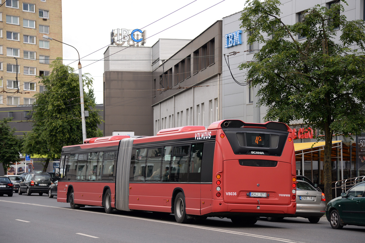 Литва, Scania Citywide LFA № V8036