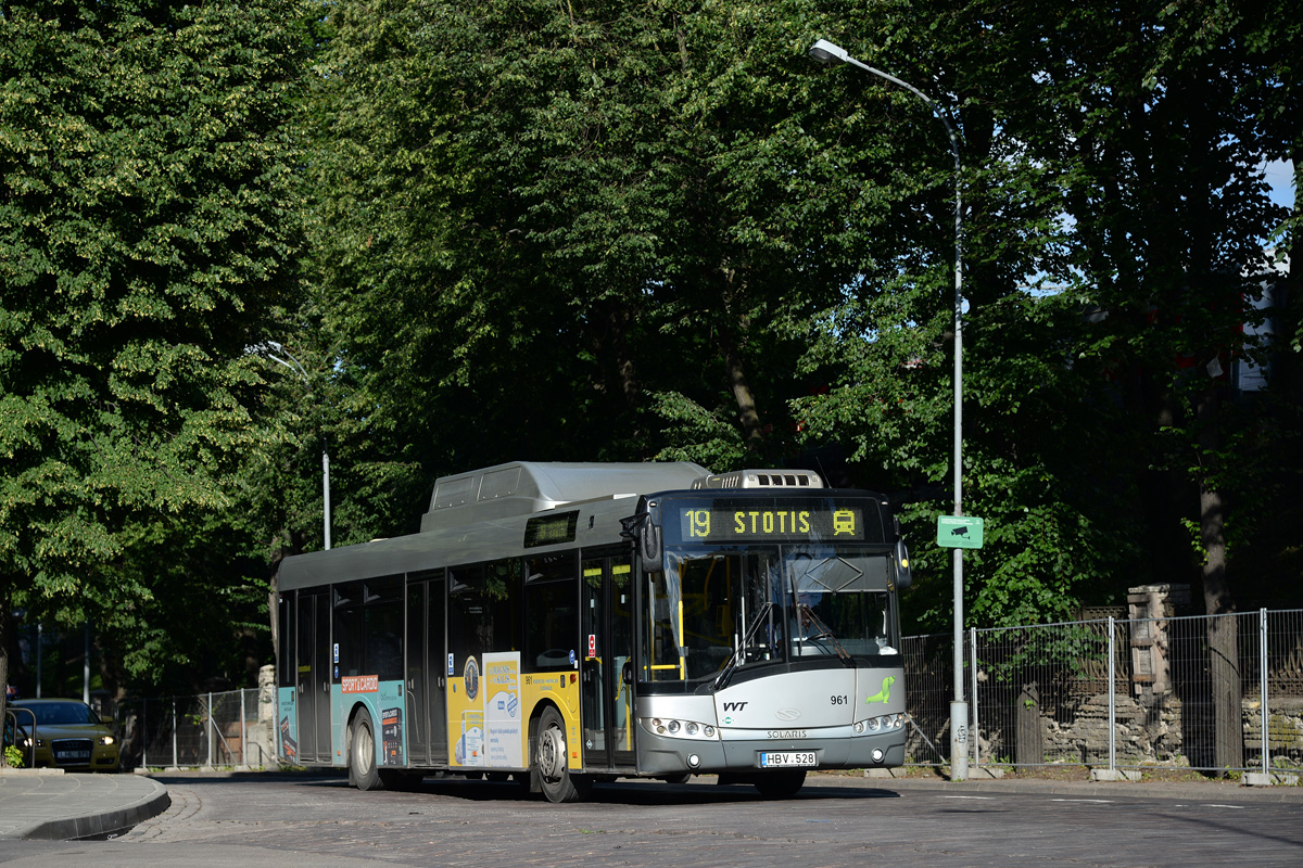 Литва, Solaris Urbino III 12 CNG № 961