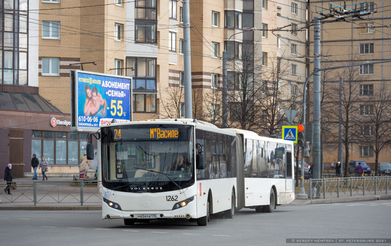 Санкт-Петербург, Volgabus-6271.05 № 1262
