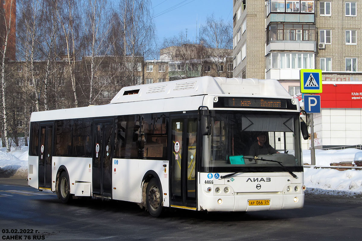 Ярославская область, ЛиАЗ-5292.67 (CNG) № 4466