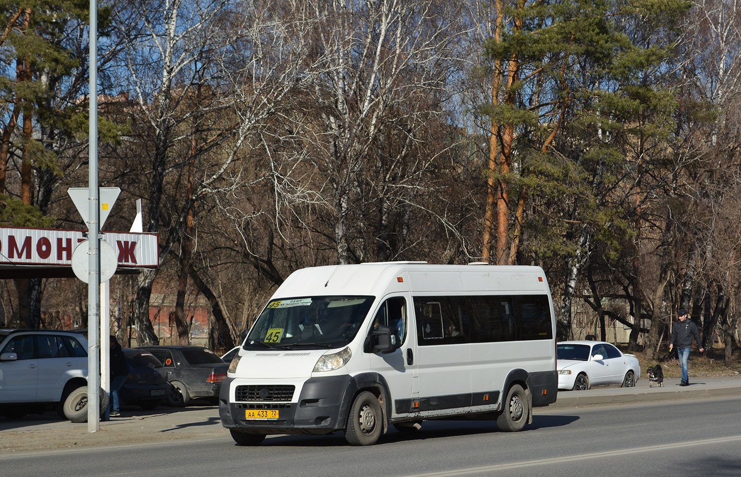 Тюменская область, Нижегородец-2227SK (Peugeot Boxer) № АА 433 72