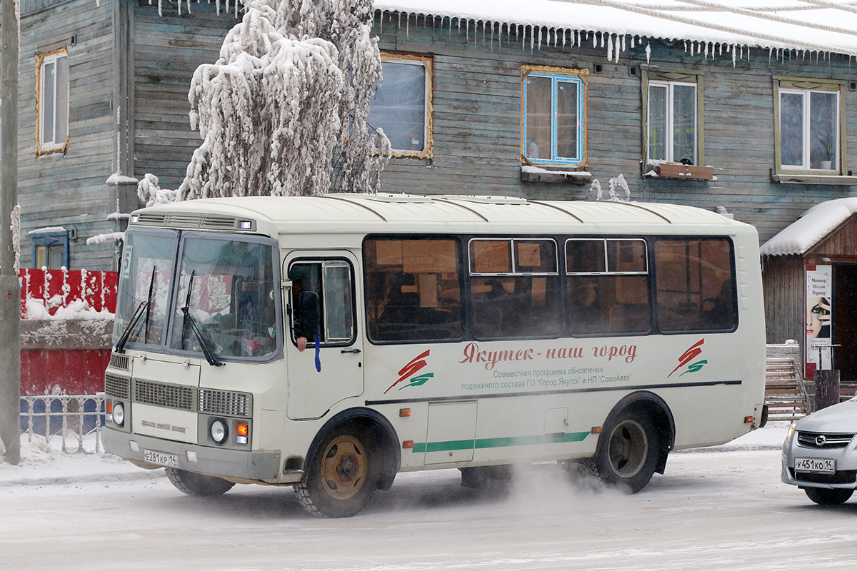 Саха (Якутия), ПАЗ-32054 № Е 281 КР 14